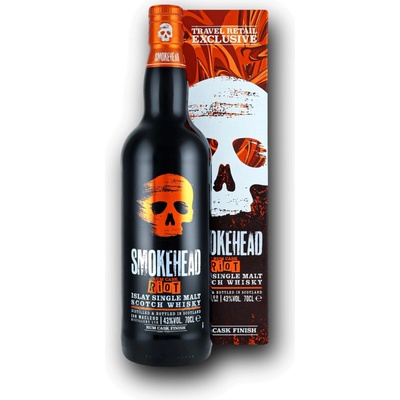 Smokehead Riot Rum Cask Finish 43% 0,7 l (tuba)