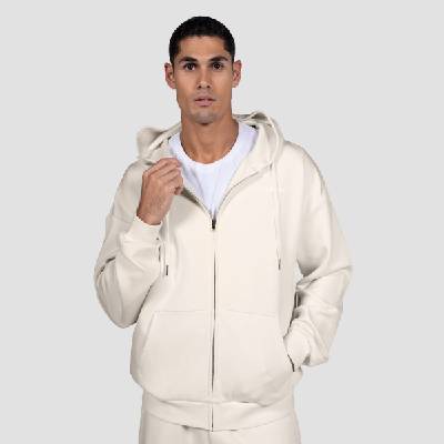 GymBeam Суичър с цип Relay Pearl L