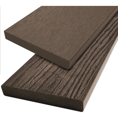Dřevoplast WPC plotovka 85x13 mm, hladká, rovná, palisandr barva:: palisandr, Délka v mm: 3000 mm