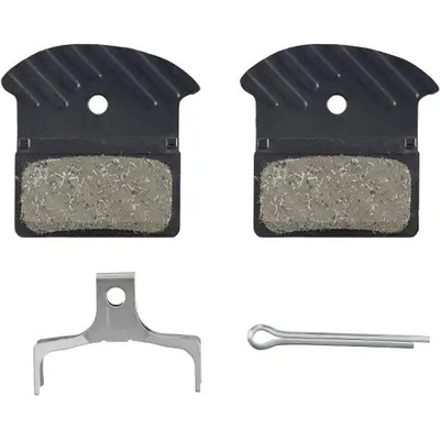 brzdové doštičky Shimano J05A-RF polymér s chladičom original balenie