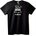 NOONEBRAND Тениска Бог се бори за теб и мен - 2XL, Black