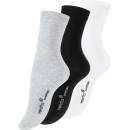 Yenita ponožky dámské BIO bavlna 3 páry mix barev