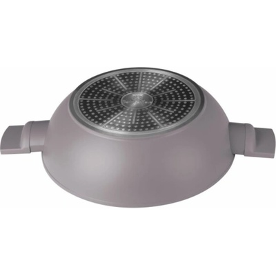 BerlingerHaus BH-8095 Wok s poklicí 30 cm Taupe Collection