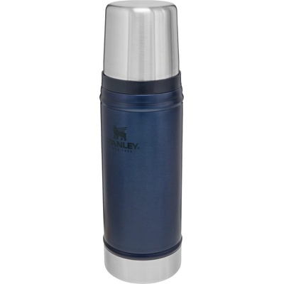 STANLEY 1913 Classic Legendary Thermos Bottle 473 ml - Thermos Keeps Hot or Cold for 15 Hours - Stainless Steel Thermos Flask - BPA Free - Dishwasher Safe - Nightfall - 10-01228-088
