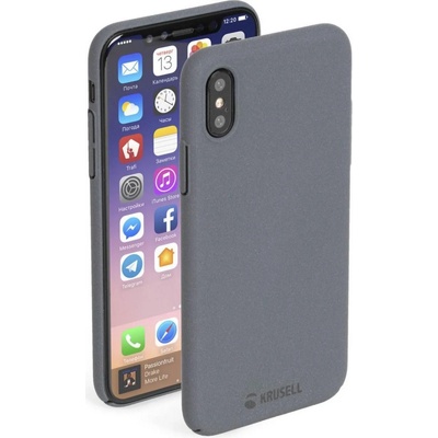 Krusell Гръб Krusell Sandby Cover за Apple Iphone X/XS - Stone