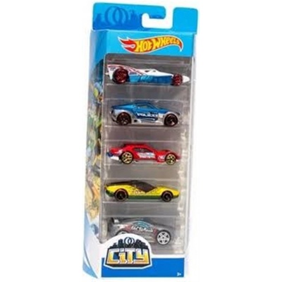 Mattel Hot Wheels Autíčka 5 ks 1806