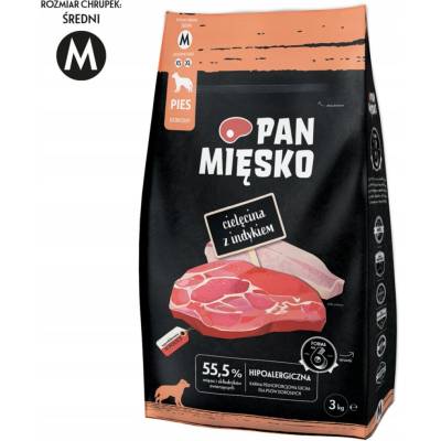 Pan Mięsko hovězí a krůtí M 3 kg