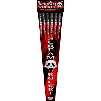 Rakety Scream Rocket 6 ks