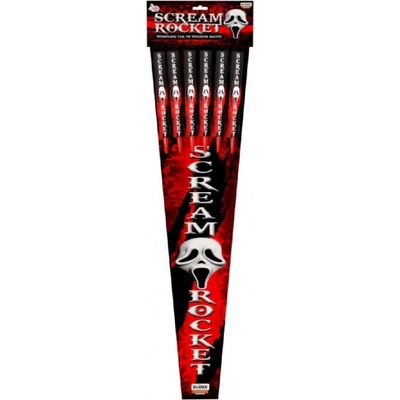 Rakety Scream Rocket 6 ks