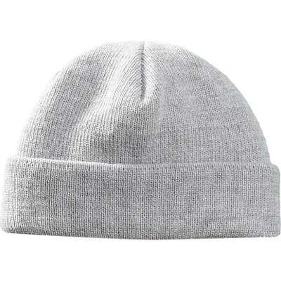pletená čepice Pletex M527 Světle šedá