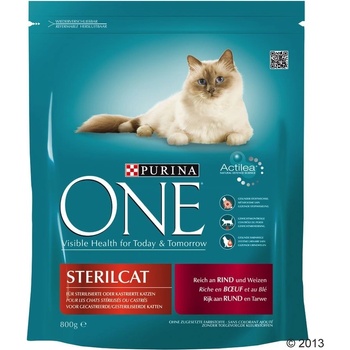 Purina One Bifensis Sterilcat hovädzie 0,8 kg