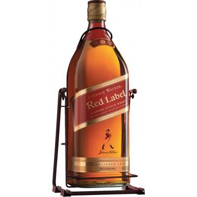 Johnnie Walker Red Label 40% 3 l (čistá fľaša)