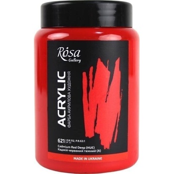 Rosa Gallery АКРИЛНА боя Cadmium Red Deep (621) 400 ml 1 бр (324161621)