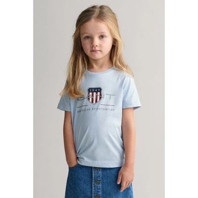 Gant Archive Shield Ss T-shirt modrá