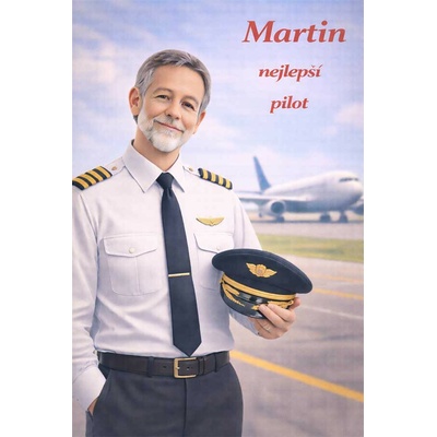 Cedule - Pilot - Plast / A4 (20x30cm) / 10. Retro plakát