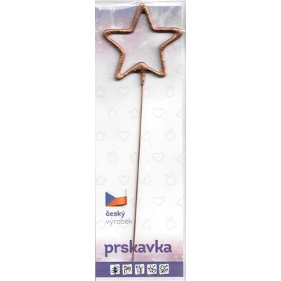 Drutep Prskavka hvězdička měděná