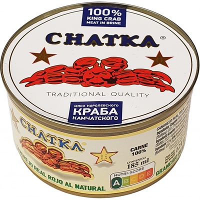 Chatka Maso Kamčatského kraba 100% kousky z těla 121 g – Zboží Dáma