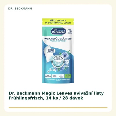 Dr. Beckmann Magic Leaves Floral Fresh aviváž 28 PD