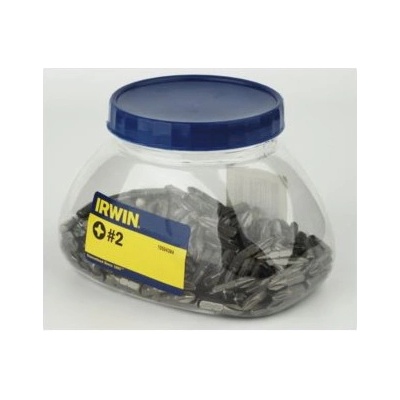 Dóza s bity, 1/4quot;, 25 mm, PZ2 - 250 ks, Irwin, 10504383
