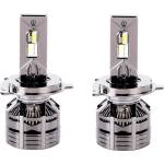  Комплект от 2 броя LED ЛЕД диодни крушки H4 Х4 12V 150W 15000lm за фарове Canbus без грешки 6000К къси/дълги