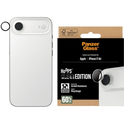 Panzer Протектор за камера PaznerGlass Hoops за iPhone 17 Air, Transparent