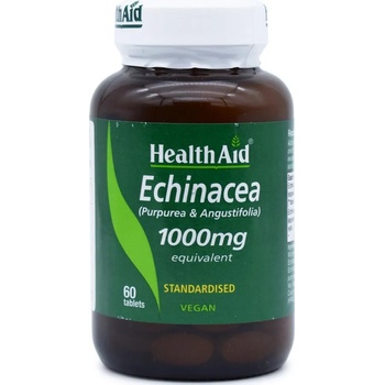 HEALTHAID Хранителна добавка Ехинацея, Health Aid Echinacea Purpurea/Angustifolia 1000 mg 60 vegan tabs