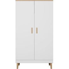 Kocot kids Denver 100 cm bílá/dub hickory