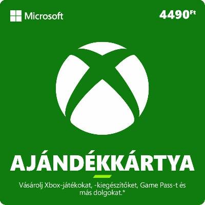 Microsoft Xbox Live dárková karta 4490 HUF