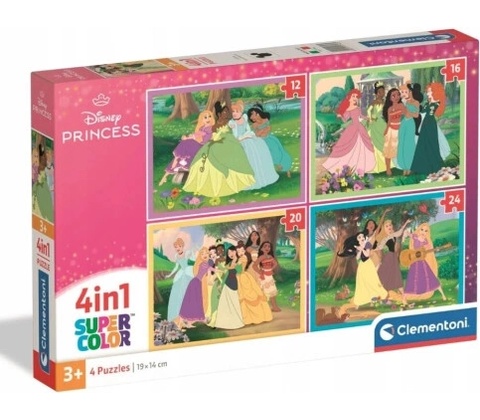 Clementoni 4v1 Disney princess