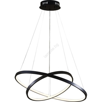 Polux Led Пендел lea led/35w/230v 4000k Ø 60 см черен (sa2245)