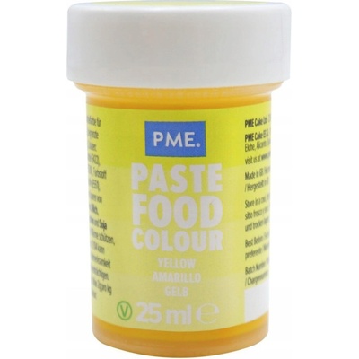 PME Potravinářské barvivo v gelu Yellow žluté 25 ml