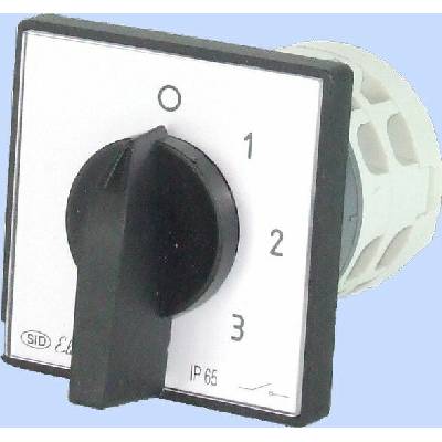 Elektromet Vačkový spínač 0-1-2-3 3P 16A IP65 Obloukový E16-62 951661