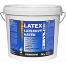 Barvy a laky Hostivař Latex venkovní V2065 bílý 0,8 kg