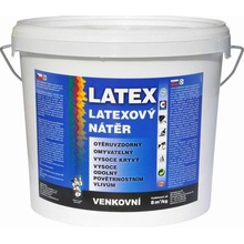 Barvy a laky Hostivař Latex venkovní V2065 bílý 15 kg