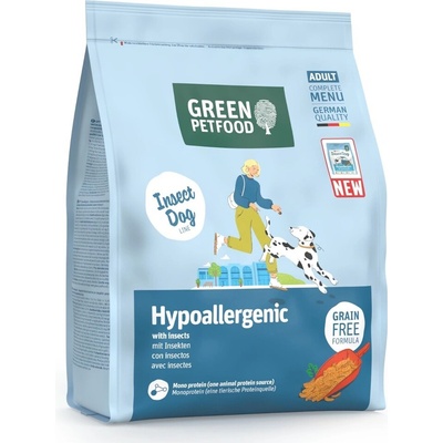 Green Petfood Hypoallergenic s hmyzom 0,9 kg