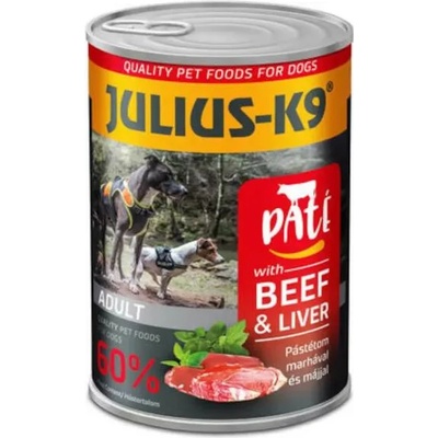 Julius-K9 Adult Paté beef & liver 400 g