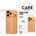 Panzer Гръб Care by PanzerGlass за iPhone 17 Pro, Fashionable Case Transparent X-Ray Soft Basic