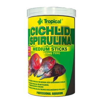 Tropical Cichlid Spirulina Medium Sticks - храна със спирулина за цихлиди