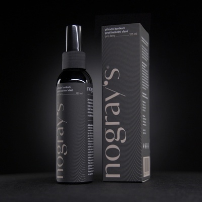 Nogray's přírodní vlasové tonikum proti šedinám pro ženy 125 ml – Sleviste.cz