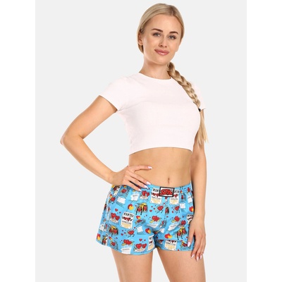 Styx Светлосини дамски къси панталони Styx за Деня на влюбените Styx | Sin | ЖЕНИ | M