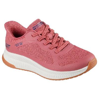 Маратонки Skechers Bobs Squad 4 trainers - Pink (Rose Mesh)
