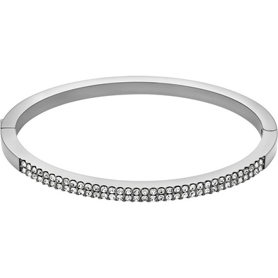 Fossil Pevný ocelový náramek s krystaly Ellis Pavé JF04863040