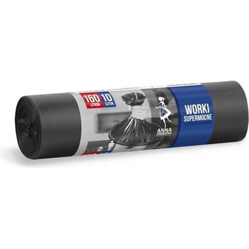 ANNA Торби за смет плътни черни 160л, 10бр (t-800013)