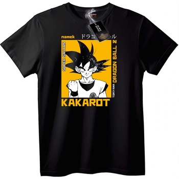 NOONEBRAND Тениска Dragon Ball Z Какарот - 2XL, Black