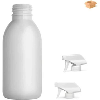 Tera plastová lahvička bílá s bílým pistolovým rozprašovačem 150 ml 260 ks