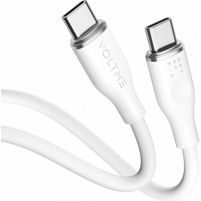 Voltme C2021 Powerlink Moss USB-C/ USB-C, 1m, bílý