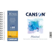 Canson Sp Montval Cold Pressed 21 x 13,5 cm 300 g Natural White Skicár