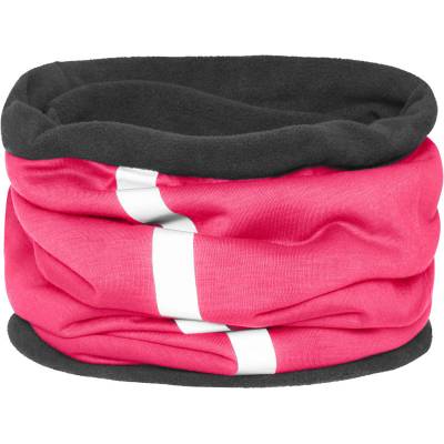 Myrtle Beach nákrčník MB 7300 zimní COT037300q8299 bright pink Růžová šedá