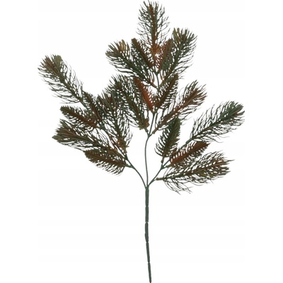 Trend-Deco Veľká zelená vianočná vetvička borovicová smreková ozdoba umelá 50 cm