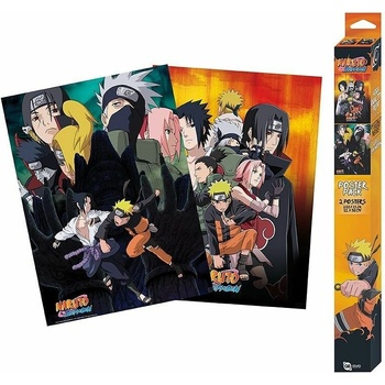 ABYstyle Sada plagátov Naruto Shippuden - Ninjas